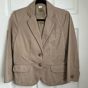 J. Crew Tan Blazer
